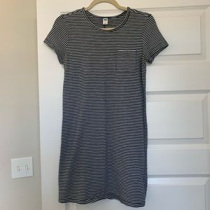 Black and White Stripped Old Navy Dress